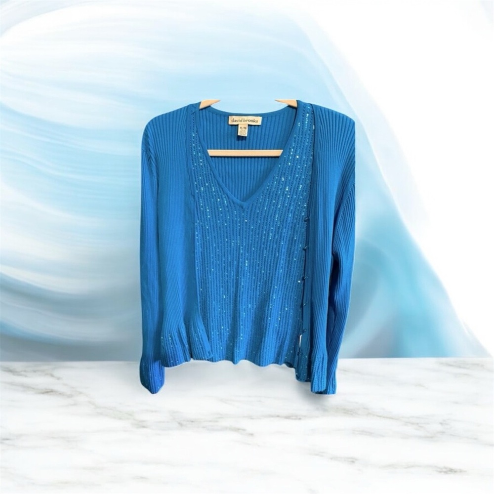 David Brooks Vintage Sweater Set